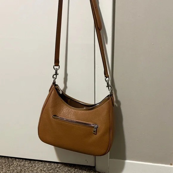 Coach Brown Leather Shoulder Bag - Picture 3 of 8